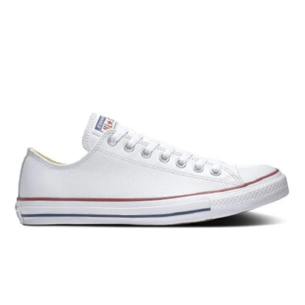 Converse de cuero blanco online