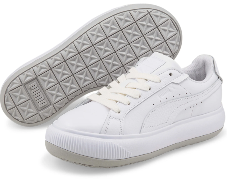 Zapatillas Puma Suede Mayu Raw Lth Wns 384316 01 Mujer