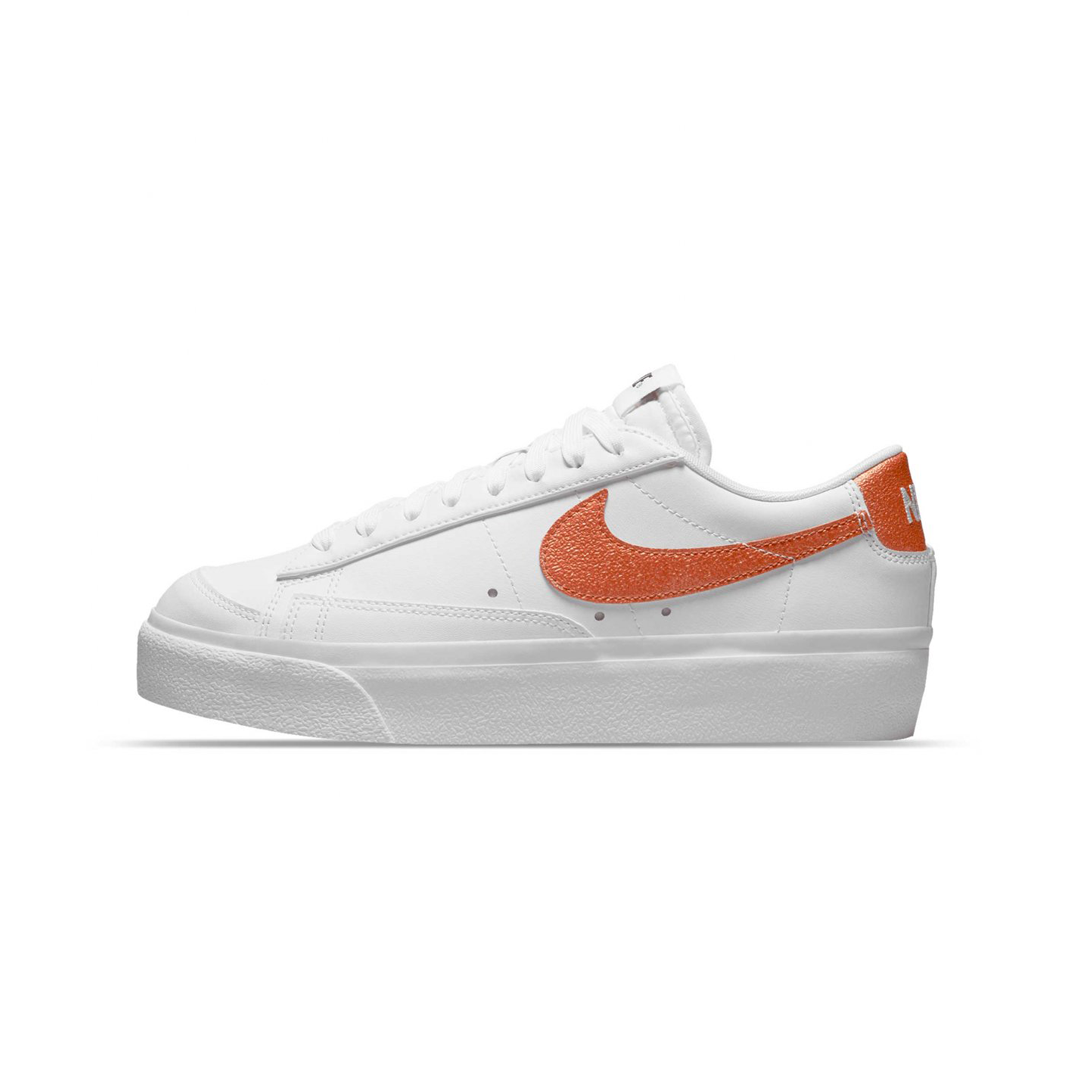 Nike blazer low mujer naranja on sale