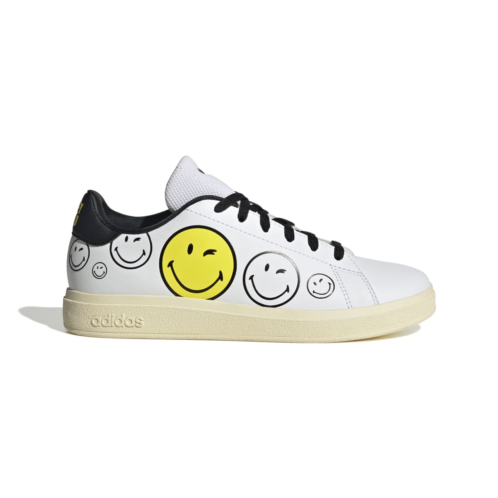 ZAPATILLAS ADIDAS ADVANTAGE SMILEY J IH6276 - NIÑOS