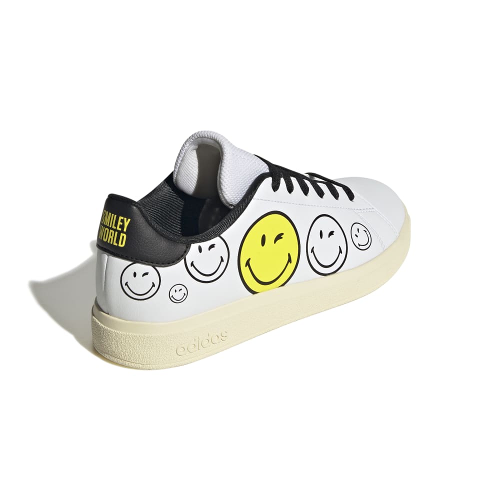 ZAPATILLAS ADIDAS ADVANTAGE SMILEY J IH6276 - NIÑOS