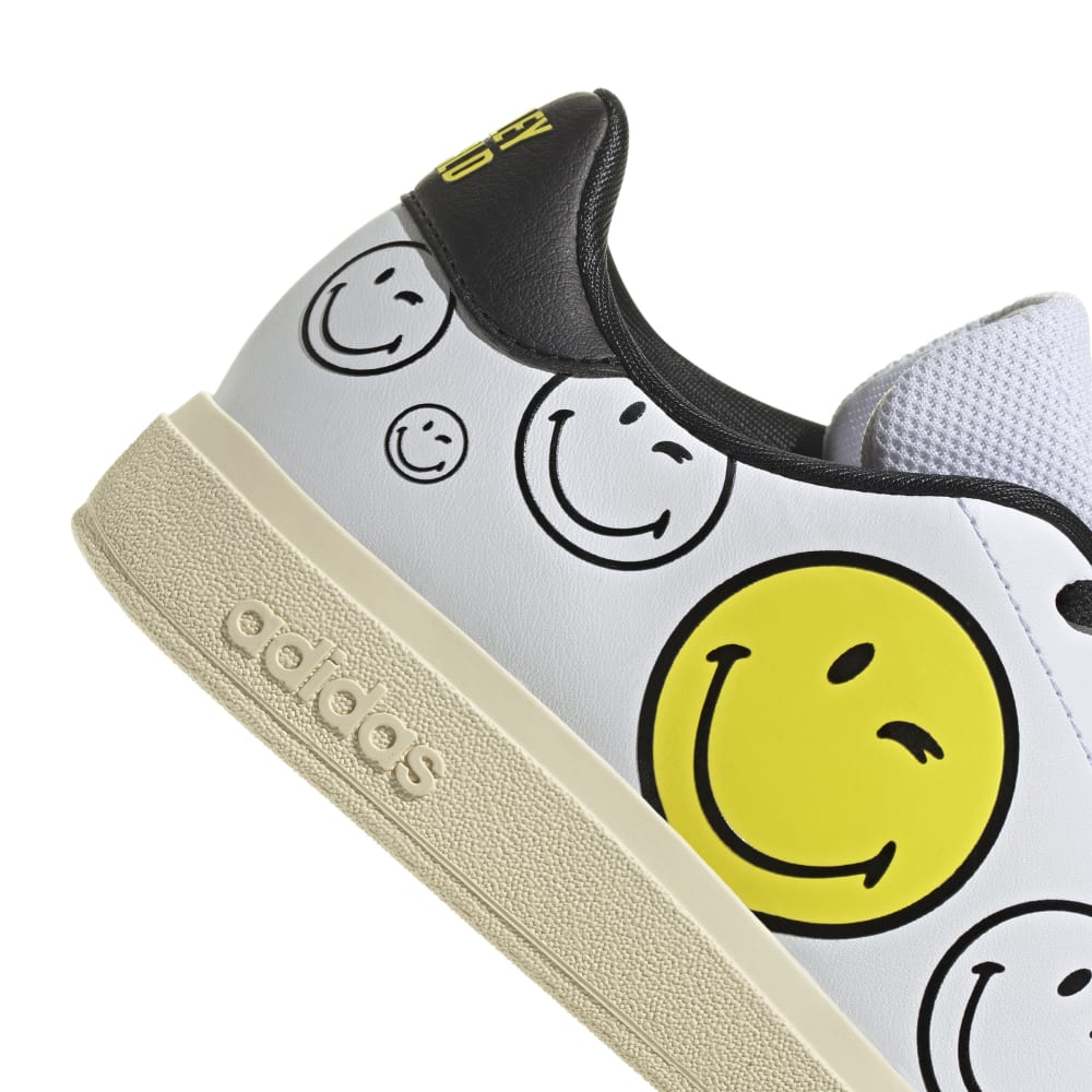 ZAPATILLAS ADIDAS ADVANTAGE SMILEY J IH6276 - NIÑOS